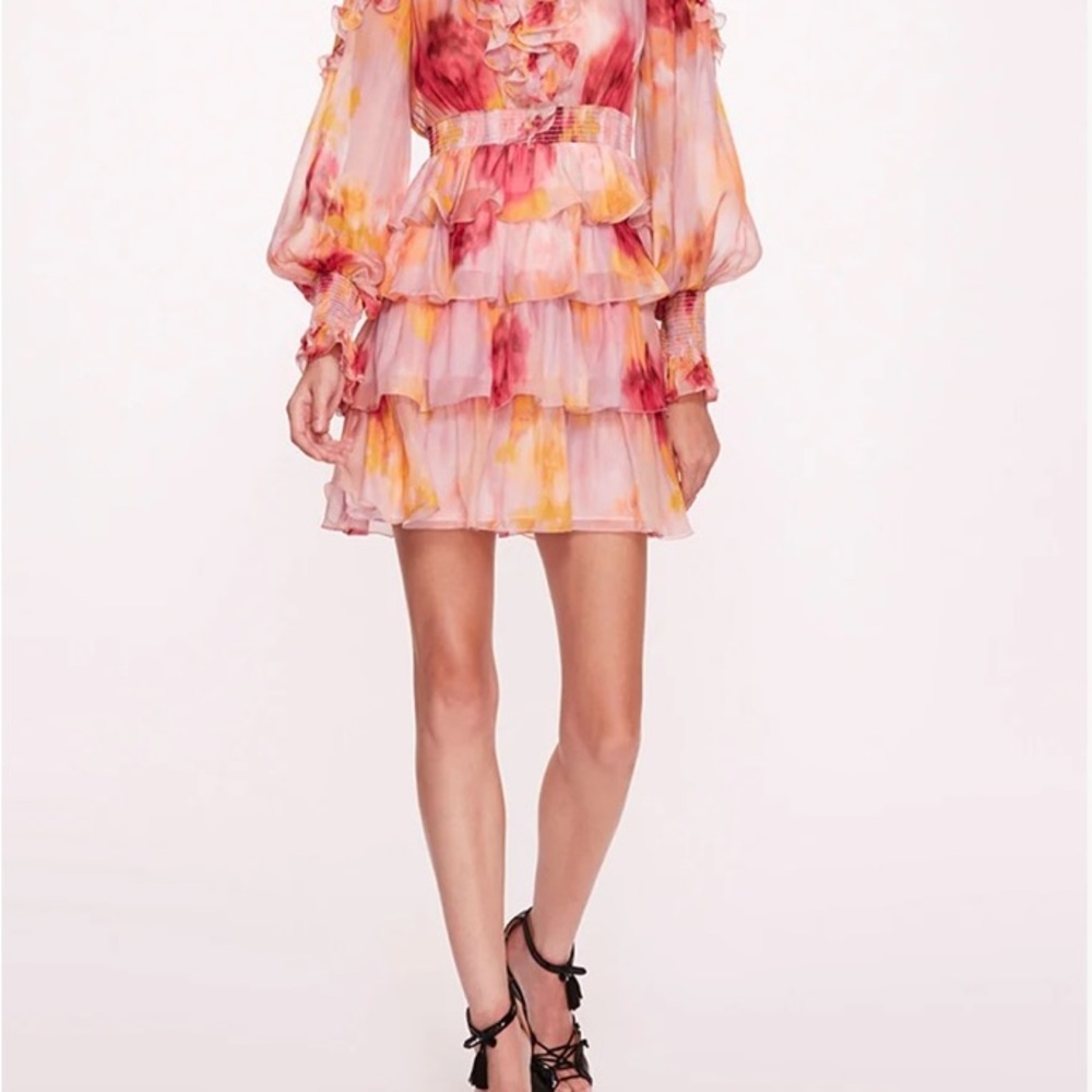 Marchesa Notte Orchid Dress